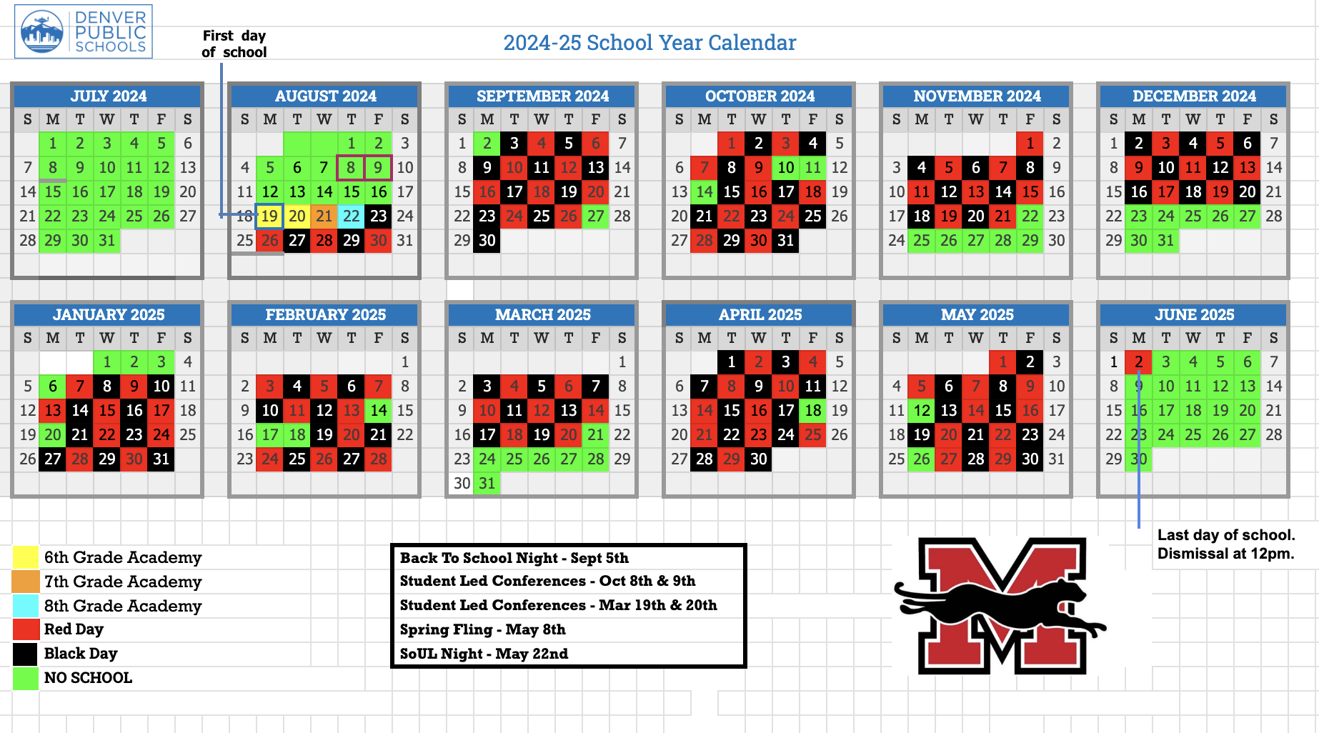 Merrill Middle School » School Day