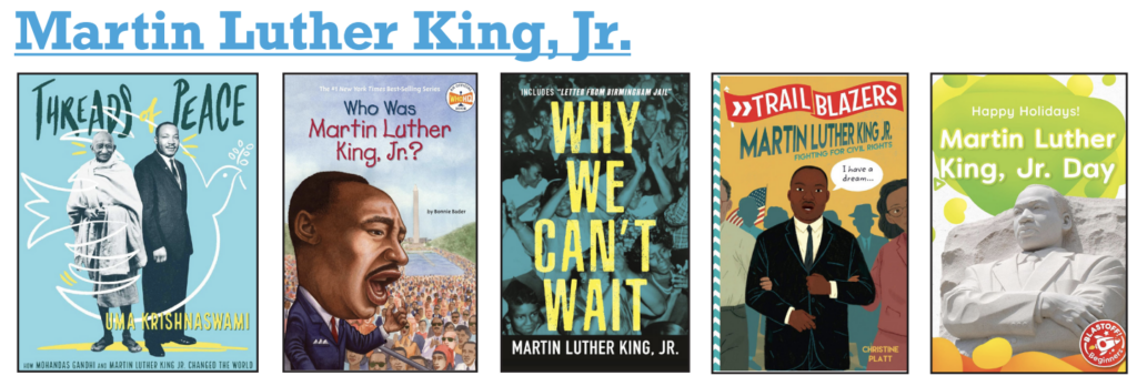 MLK, Jr. book recommendations